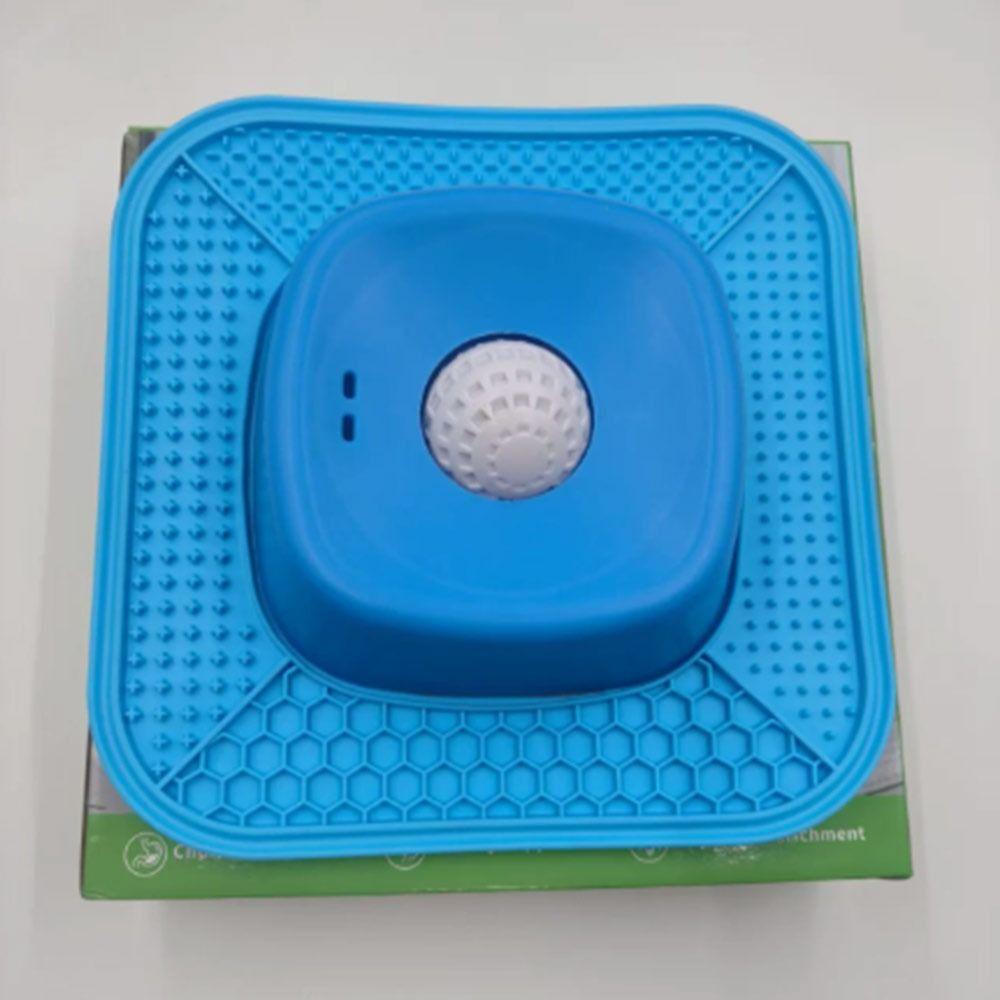 Silicone Pet Lick Bowl Non-Slip Slow Feeder Dog Bowl New Liquid Food Bowl  For Dogs Cats