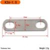 Stainless Steel Electric Heating Tube Connector and Terminal Fixing Piece