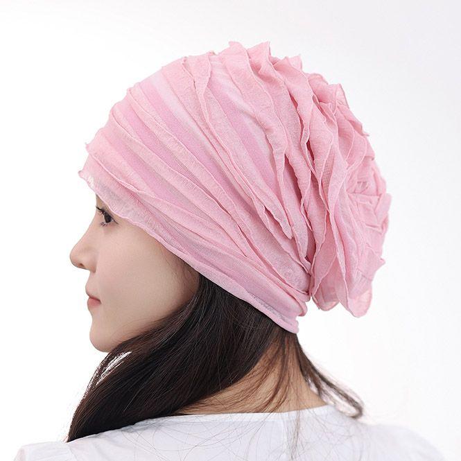 Spring and Summer Thin and Lightweight Design Gentle and Breathable Stacking Cap Comfortable and Breathable Air Conditioning Cap Sleeping Cap