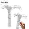 Golden Dinosaur Eagle Hawk Walking Cane Fashion Decorative Walking Stick Gentleman Elegant Cosplay Cane Knob Crosier 93cm