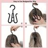 10 Pcs Unisex-Adult Wig Head Stands - Portable Multifunctional Hook Hangers For Easy Wig Drying, Storage & Display