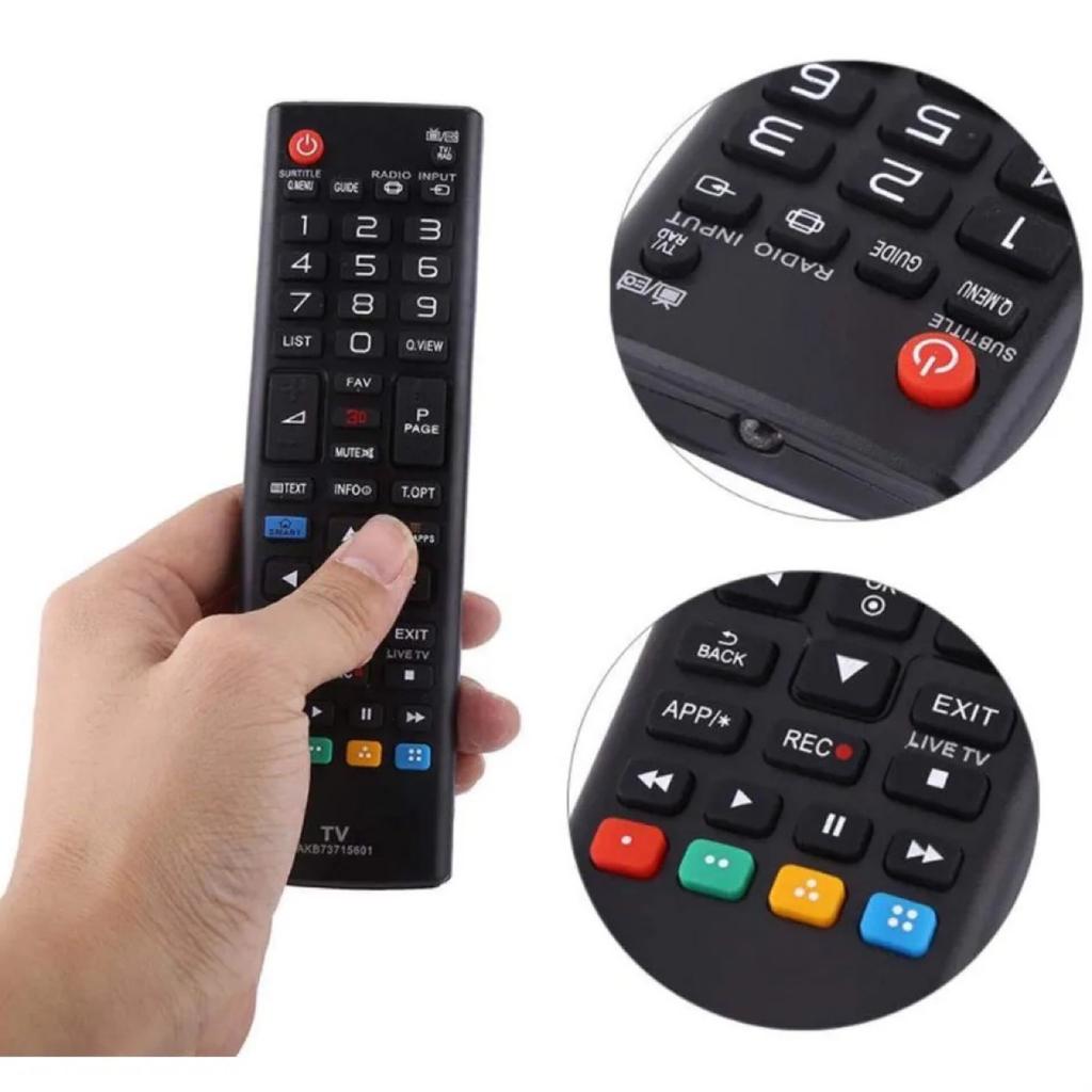 LCD 3D TV Remote Control AKB73715601