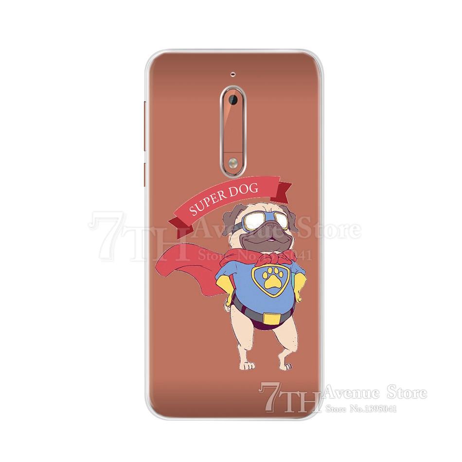 For Nokia 5 Case 5.2" Cartoon Soft Silicone TPU Phone Case For Nokia 5 Nokia5 Global Dual TA-1024 TA-1053 TA-1044 Back Cover