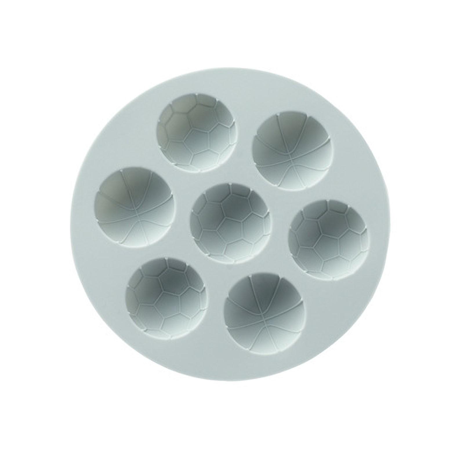 7 Cups Half Ball Sphere Silicone Cake  Football Ball Shape Silicone