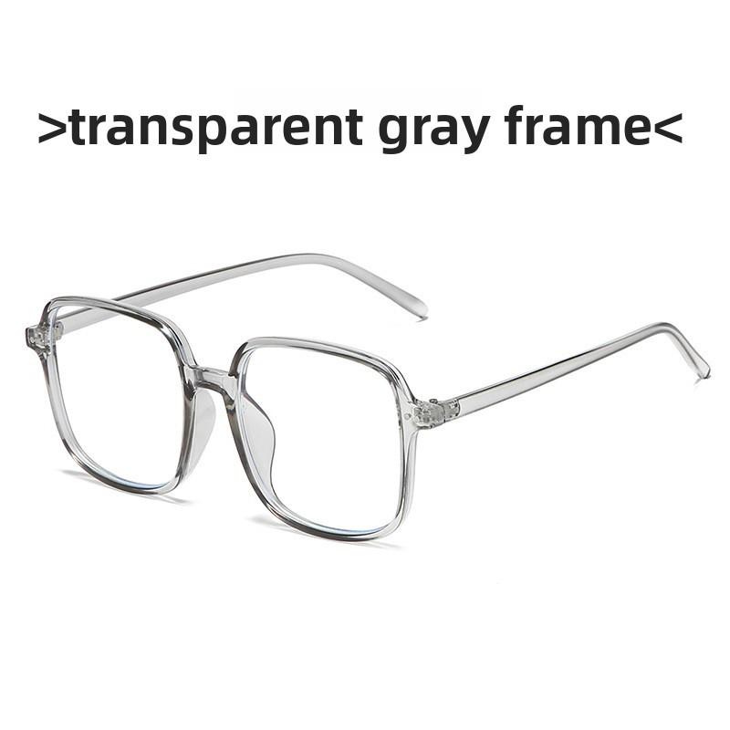 Retro Square Flat Glasses With Blue Light Filter For Office And Home Use