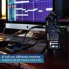 Zoom H6studio Handy Up To 8 Tracks Simultaneously Tracks Stereo Equipped with a XY Stereo 4 Phone Noise Gain Supports 192kHz Sampling 2025 Ideal for