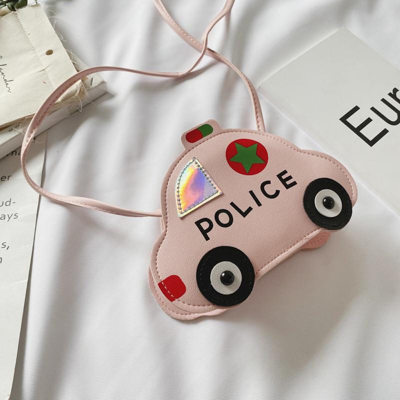 Adorable Cartoon Car Kids Crossbody Bag Cute Shoulder Bag For Boys And Girls