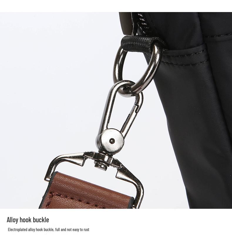 Lightweight Business Briefcase Crossbody Bag – Large Capacity Laptop Bag for Work & Travel