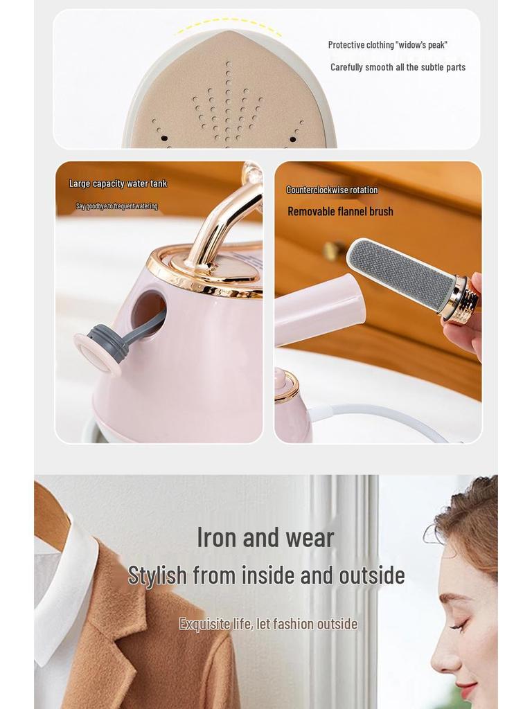 Portable Electric Handheld Garment Steamer for Clothes