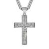 18k Cuban Chain Cross Pendant - Hip Hop Street Style Accessories, Trendy and Stylish for In-Stock Fashion Enthusiasts.