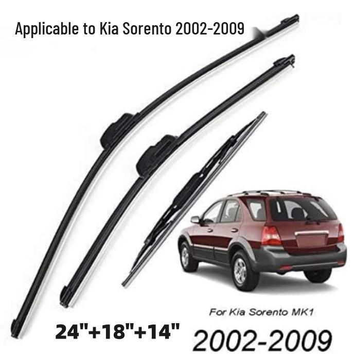 

Kia Sorento MK1 2002-2009 Щетки стеклоочистителя передние и задние Front Wiper Pair + Rear Wiper