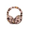 Leopard Print Plush Ear Muffs - Soft, Warm, and Windproof Ear Covers for Versatile Protection