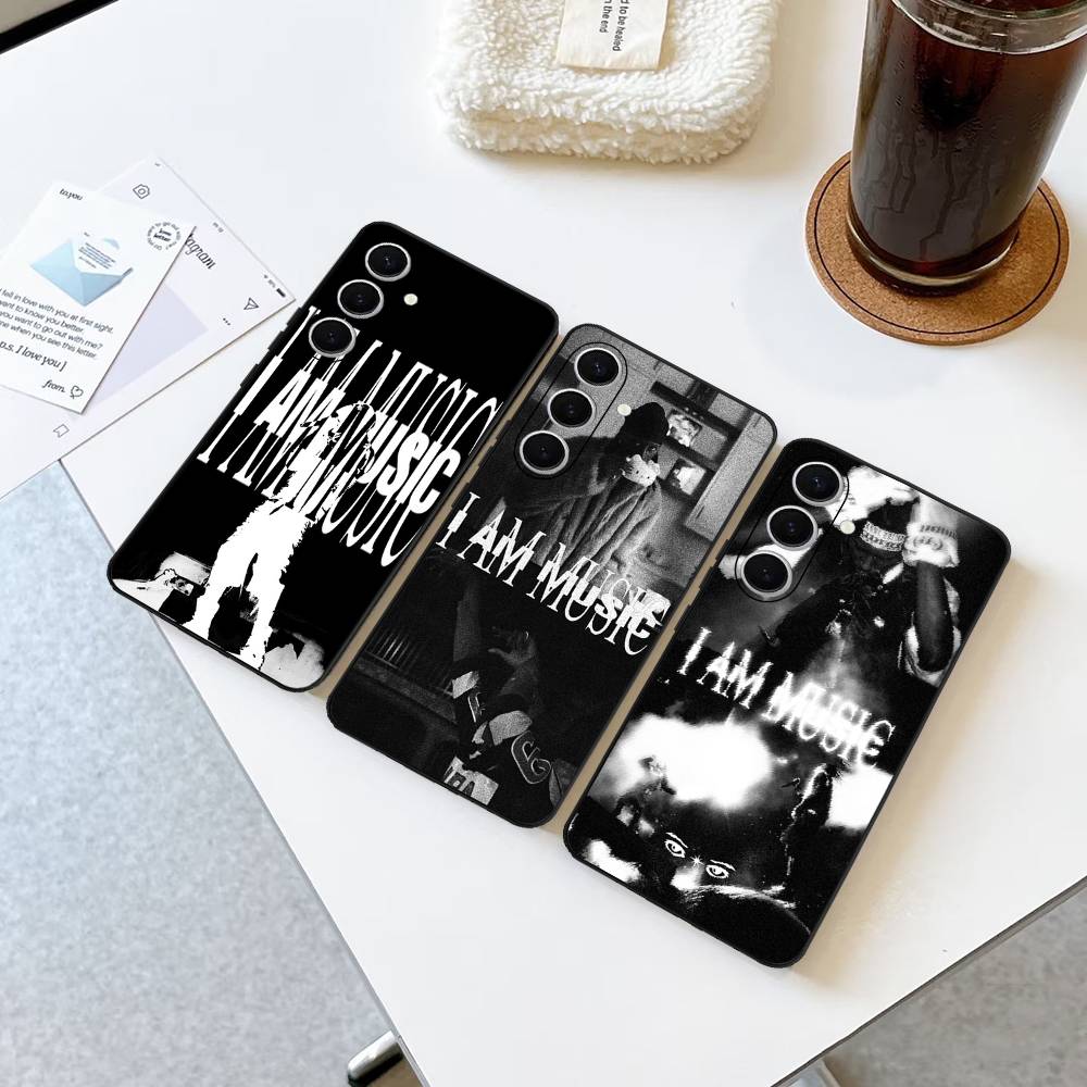 P-playboi Carti I AM MUSIC Phone Case For Samsung S 24 Fe 25 Ultra Plus 20 Lite 21 30 22 23 24 22 Ultra 5G Fundas