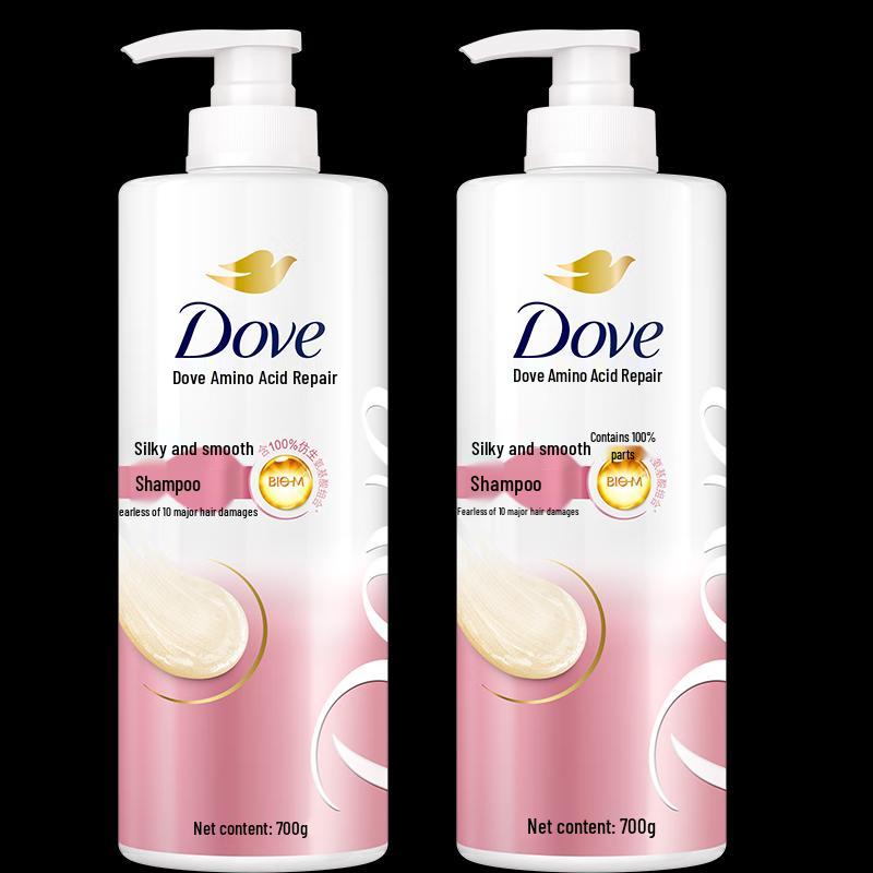 

Dove Silk Smooth Amino Acid Shampoo Twin Pack