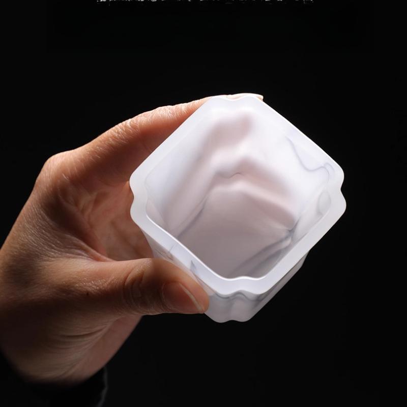 Sifang Glazed Master Cup Single Cup Personal Special Tea Drinking Cup Kung Fu Tea Set Household Men and Women Water Cup