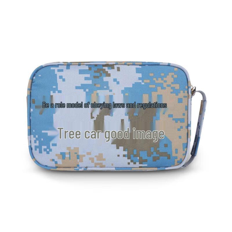 Camouflage Driving and Travel Document Bag
