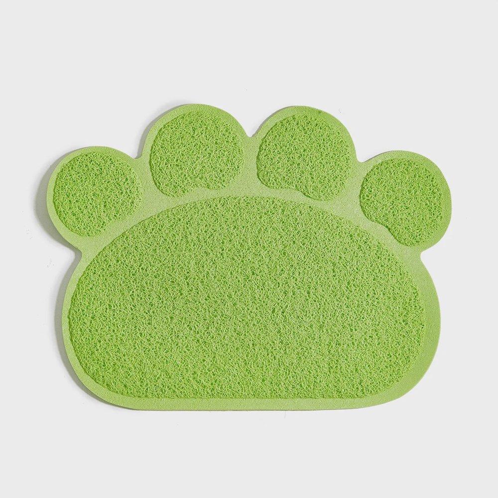 High Resilience Fiber Cat Litter Trapping Mat Waterproof Non-slip Pet Feeding Pad for Small Dogs Cats Accessories