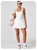 Women's Golf and Tennis Sports Jumpsuit - Casual Fitness Dress with Fake Two-Piece Skirt