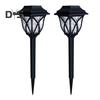 2 szt. Zewnętrzne Lampy Solarne Ścieżkowe Super Jasne Automatyczne Włączanie/Wyłączanie Wodoodporne Oświetlenie Ogrodowe Krajobrazowe Lampy Podwórkowe