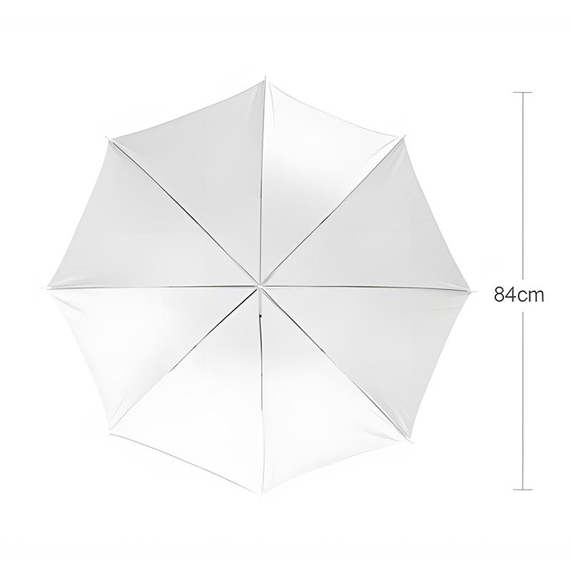 2 buc Umbrelă moale, translucidă, profesională, 33 inchi, 84 cm, pentru lumină bliț pentru studio foto