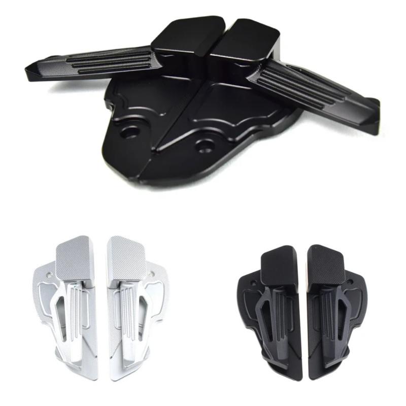 For Vespa Primavera Sprint 150 2013 - 2018   Motorcycle Foot Steps Footrest Foldable Foot Pedal CNC Aluminum Accessories
