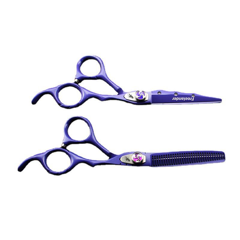 6.0 Inch Shin Gyosha Violet Hairdressing Scissors - Straight, Bangs, Thinning Scissors