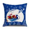 Xmas Cushion Cover Pillowcase Holiday Decor Christmas Pillow Covers Antler Bear Snowflake Christmas Tree Pillow Case