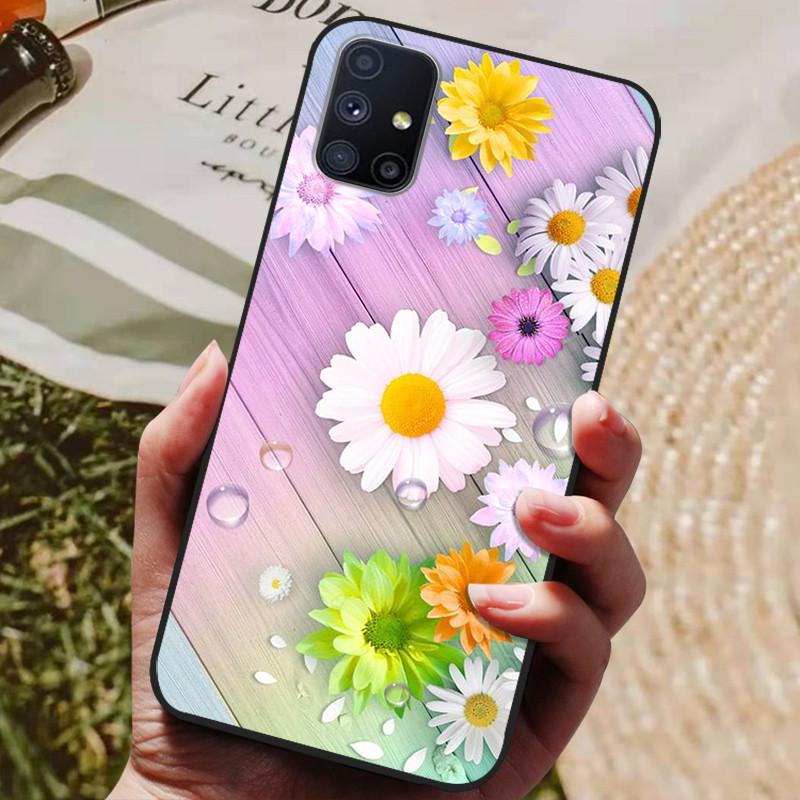 For Samsung Galaxy M51 Case Wolf Cartoon Silicon Soft TPU Back Cover For Samsung M51  Phone Cases GalaxyM51 M 51 M515F Coque