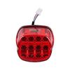 Red Lens LED Brake Tail Light for Harley Electra Glide Fatboy Ultra Limited Dyna