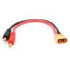 15cm RC Charger Cable XT60 To 4.0mm Banana Plug 14AWG Cable for Lipo Battery Charger