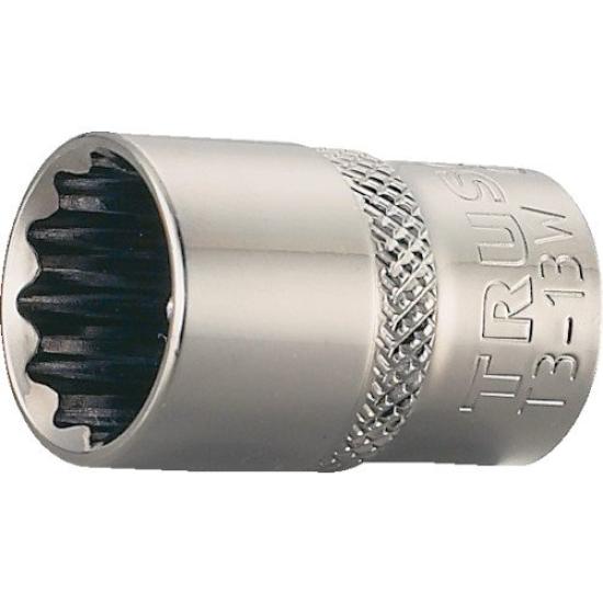 

TRUSCO 10mm T310W x 10 of 12-Point Socket, 9.5mm Drive, Width, (Case 10)
