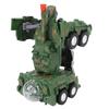 Transforming Tank Toy with Light Sound Rotating One Button Deformation Camouflage Tank Truck Toy