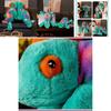 Cute Color-changing Chameleon Plush Toy Long-haired Stuffed Lizard Doll Wholesale Gift Decoration