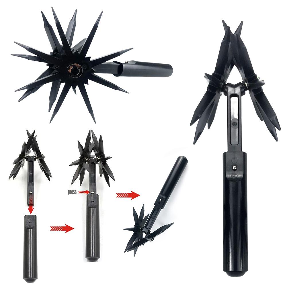 Садовый роторный культиватор 2 в 1 Садовый инструмент для рыхления почвы Садовый культиватор Аэратор Инструмент для газона для газона, огорода и плантации China Mainland