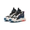 Anta Kids Casual Versatile Non-Slip Wear-Resistant Shoes Kids Shoes Black Blue A312346922-2