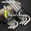 6-Sided Hex Wrench Set - Universal Automatic Hex Key Tools