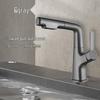 TLXT Gunmetal Pull-Out Basin Faucet