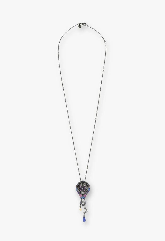 Hot Air Balloon Motif Necklace SAXN049565XV [Anna Sui]