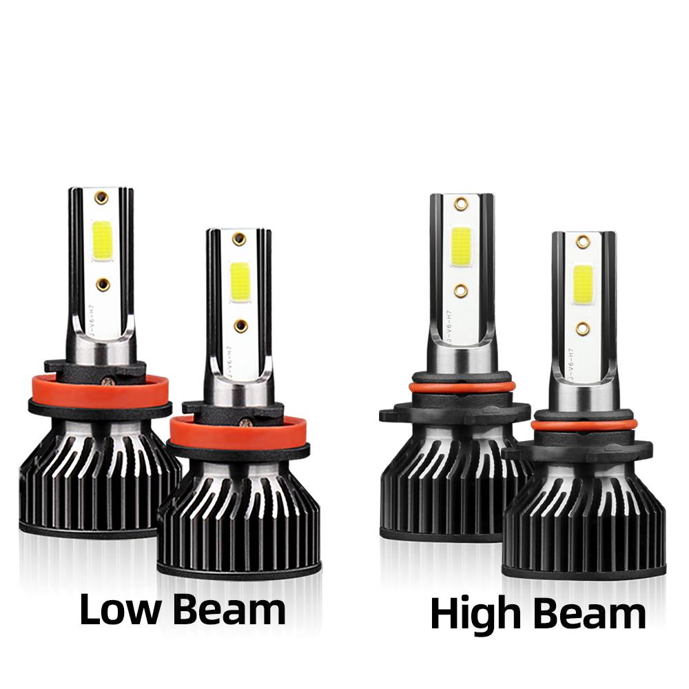 2/6Pcs LED Headlight 65000LM Canbus Car Light H11 HB3 Fog Lamp Kit For Subaru XV CrossTrek 2010 2011 2012 2013 2014 2015-2022