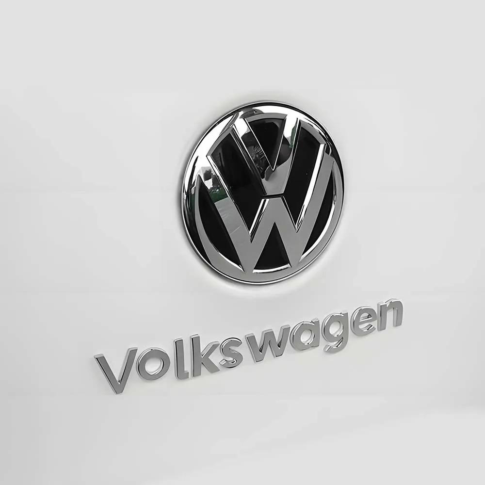Emblems 3D Car Body Tail Trunk Decoration Letter Emblem M132 Sticker For Volkswagen VW Golf Passat Polo Tiguan Jetta Caddy T-ROC