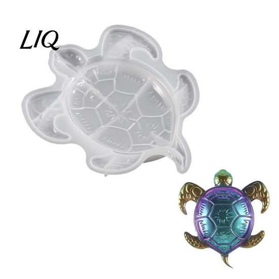 Resin Art Casting Mold Large Sea Turtle Mold, 3D Silicone for Epoxy Casting, Detailed Marine High Quality Animal Molds Wall Hanging Decoration,