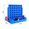 4-In-A-Row Board Game with 3D Printed Spiral Chess Connecting Four Strategy Game Parent-child Interactive