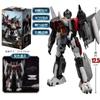 BLOKEES Transformers Shockwave Soundwave Ironhide Optimus Prime Action Anime Figure Assembly Building blocks Model Toys Gifts