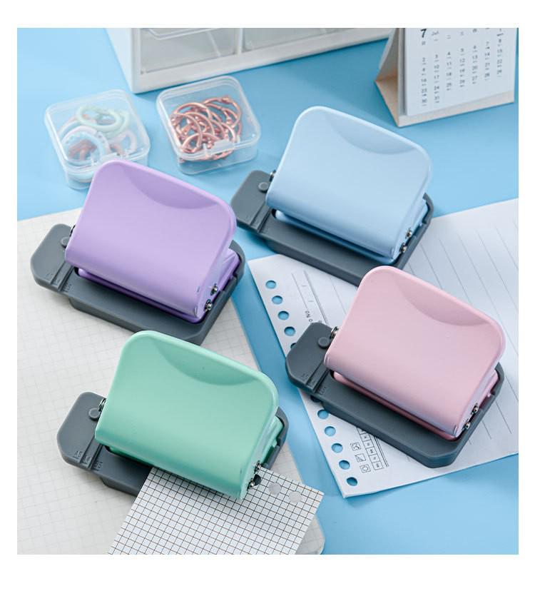 6-Hole Adjustable Metal Office Puncher
