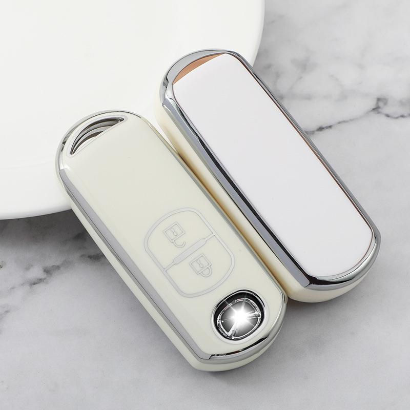 Mazda Axela 2-Button Key Case for CX-4, CX-30, Mazda 6 Atenza, Mazda 3, Xingcheng, Ruiyi