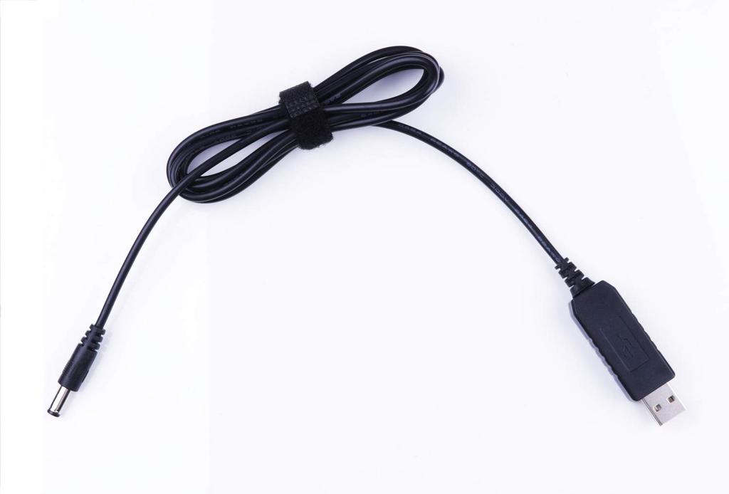 HCJYC 5V USB to DC 9V Charging Cable Guitar Effects Pedal Charging USB Center Negative Maximum Current Compatible with Electro TC Zoom Pedals (5-inch)