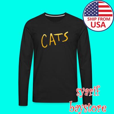 CATS Broadway Musical Show Men#039;s Black Size S To 2XL Unisex T-Shirt