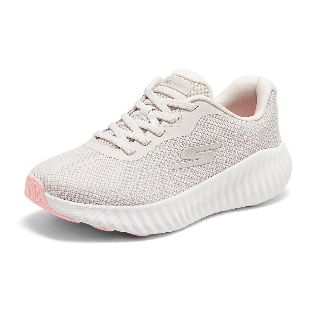 Skechers Go Run Now Versatile Comfortable Low-Top Running Shoes Women Sneakers Beige 129368-NAT