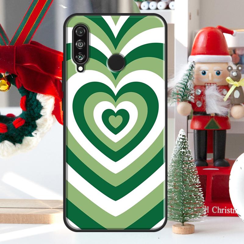 green aesthetic Case For Huawei P30 Pro P50 P40 P20 Lite Nova 9 5T Cover For Honor X8 X7 X9 50 Lite 70