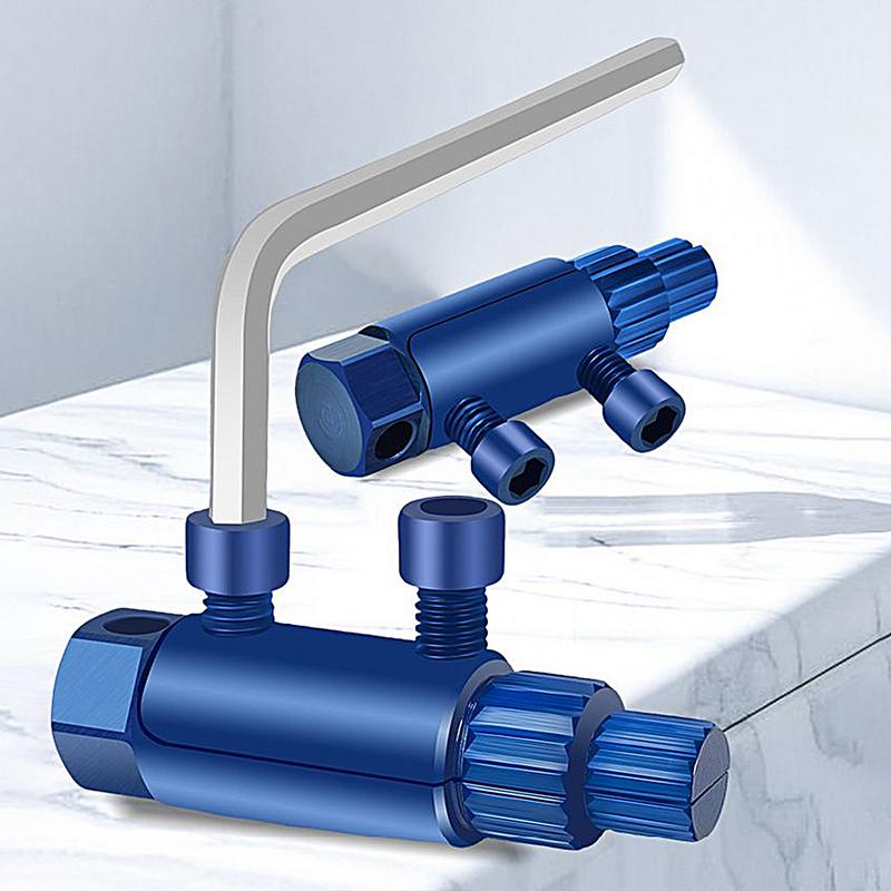 6 point faucet angle valve wire extractor water pipe breakage broken wire slide tooth broken end removal tool accessory set